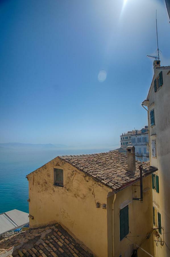 Serene Sea View Apartment In Corfu Old Town Ngoại thất bức ảnh