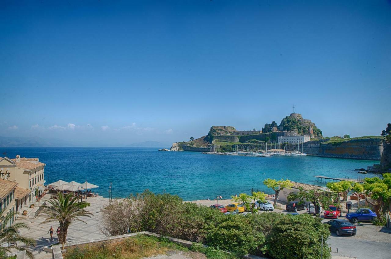 Serene Sea View Apartment In Corfu Old Town Ngoại thất bức ảnh